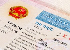 xin visa công tác Việt Nam